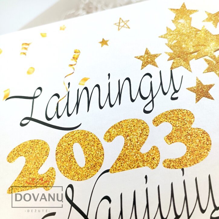 Dovanų dėžutė "Laimingų 2023"