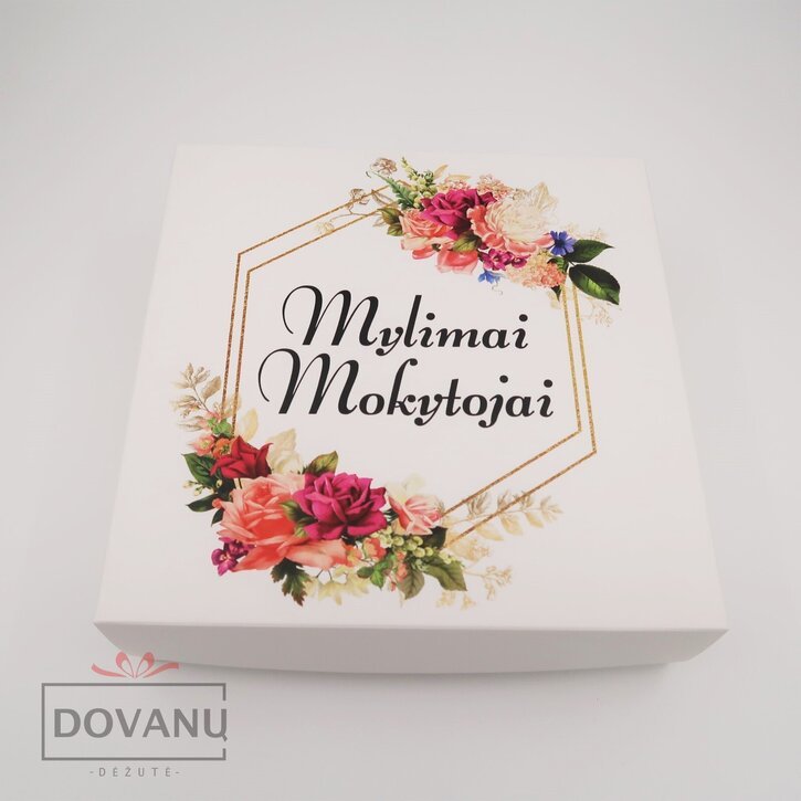 Dovanų dėžutė "Mylimai mokytojai"