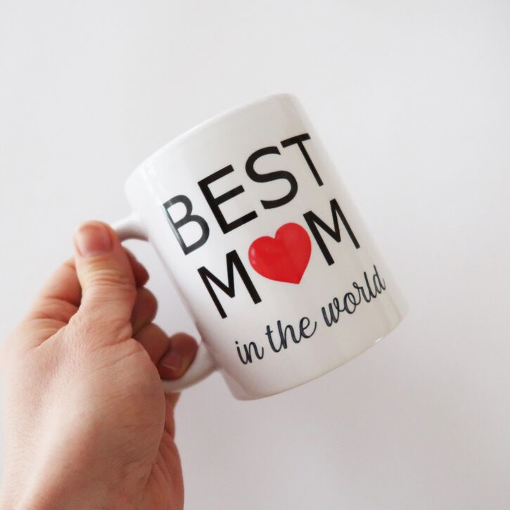 Puodelis "Best mom"