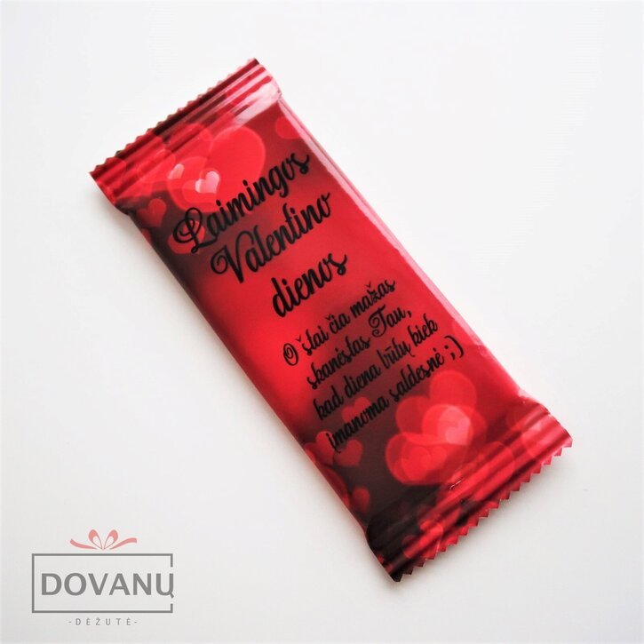 Šokoladas "Laimingos Valentino dienos"
